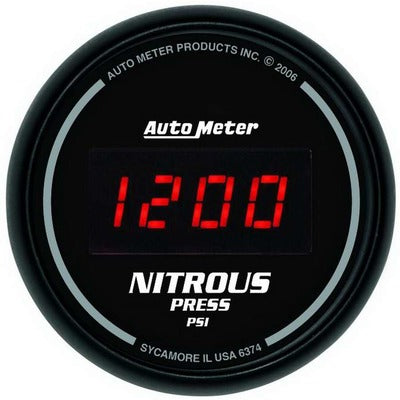 AutoMeter 2-1/16in DG/B Nitrous Pressure Gauge