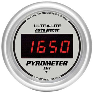 AutoMeter 2-1/16in DG/S Pyrometer/EGT Gauge