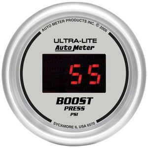 AutoMeter 2-1/16in DG/S Boost Pressure Gauge