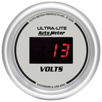 AutoMeter 2-1/16in DG/S Voltmeter Gauge