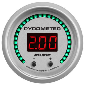 AutoMeter 2-1/16 Pyrometer Gauge Elite Digital UL Series