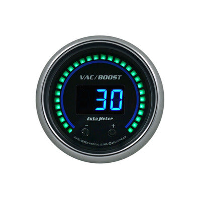 AutoMeter 2-1/16 Boost Gauge Elite Digital CB Series