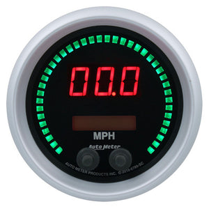 AutoMeter 3-3/8" Speedometer 260mph Elite Digital Sport-Comp Elite Series