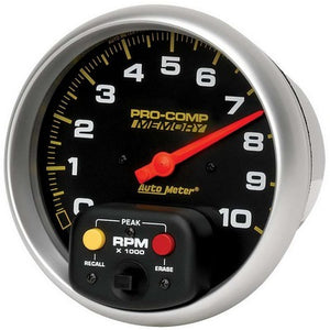 AutoMeter 5" Pro-Comp II Tach 10000 RPM