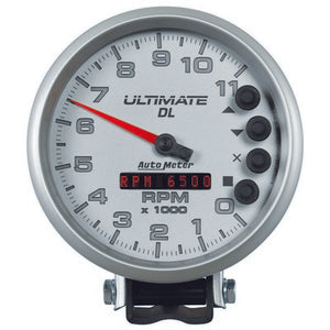 AutoMeter 5" Ultimate DL Tach 11000 RPM Silver