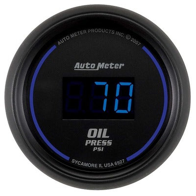 AutoMeter 2-1/16 Oil Press Gauge 5-100 psi Digital