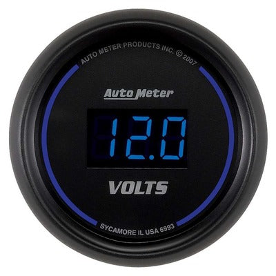 AutoMeter 2-1/16 Cobalt Voltmeter Gauge