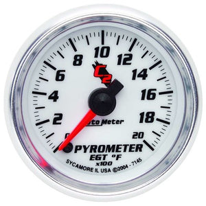 AutoMeter 2-1/16in C2/S 2000 Degree Pyrometer