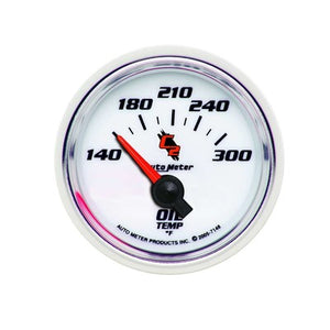 AutoMeter 2-1/16in C2/S Oil Temp Gauge 140-300 Degrees