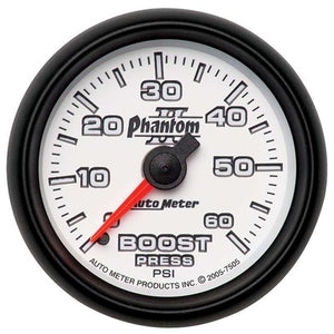 AutoMeter 2-1/16in P/S II Boost Gauge 0-60 psi