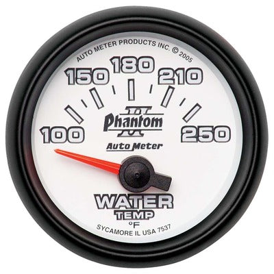 AutoMeter 2-1/16in P/S II Water Temp Gauge 100-250 Degrees