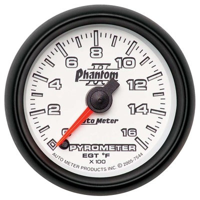 AutoMeter 2-1/16in P/S II Pyrometer Kit 0-1600 Degrees