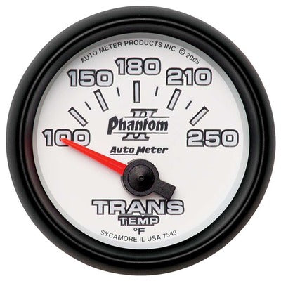 AutoMeter 2-1/16in P/S II Trans. Temp Gauge 100-250 Degrees