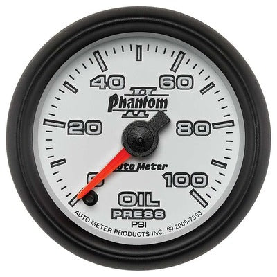 AutoMeter 2-1/16in P/S II Oil Pressure Gauge 0-100 psi