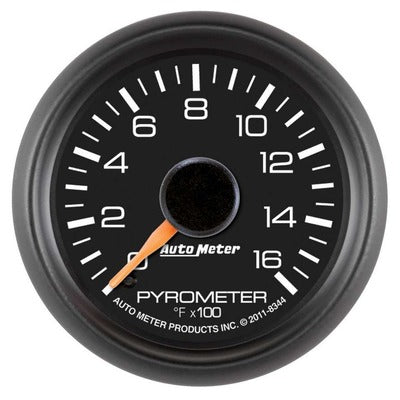 AutoMeter 2-1/16 Pyrometer Gauge - GM Diesel Truck