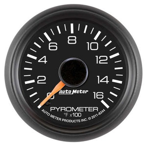 AutoMeter 2-1/16 Pyrometer Gauge - GM Diesel Truck