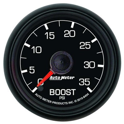 AutoMeter 2-1/16 Boost Gauge - 0-35 psi