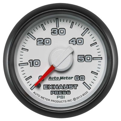 AutoMeter Exhaust Pressure Gauge Dodge Match 0-60 psi 