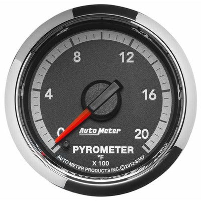 AutoMeter 2-1/16 Pyrometer Gauge 2000 Degree Dodge Diesel