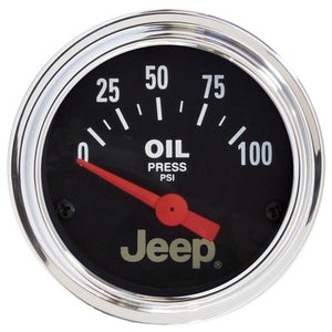 AutoMeter 2-1/16 Oil Pressure Gauge - Jeep Series