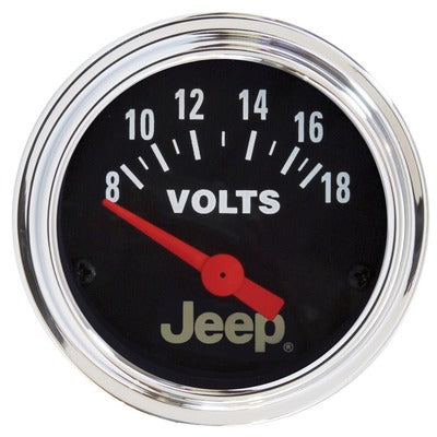 AutoMeter 2-1/16 Voltmeter Gauge - Jeep Series