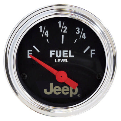 AutoMeter 2-1/16 Fuel Level Gauge 0-90 ohms - Jeep Series