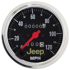 AutoMeter 3-3/8" 120 mph Speedometer - Jeep Series