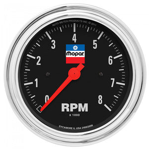 AutoMeter 3-3/8" Tachometer Gauge Mopar Logo Series