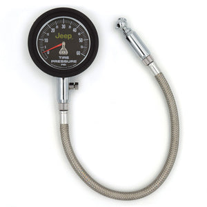 AutoMeter Tire Pressure Gauge 0-60 psi w/Jeep Logo