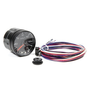 AutoMeter Spek-Pro 2-1/6" Gauge Voltmeter w/Peak Memory