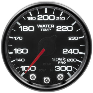 AutoMeter Spek-Pro 2-1/16" Water Temp Gauge 100-300 F