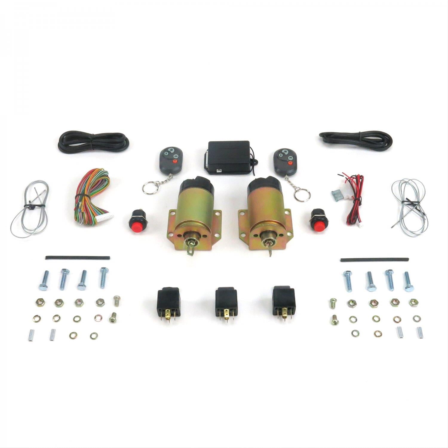 AutoLoc 4 Function 35lbs Remote Shaved Door Popper Kit AUTSVPRO34