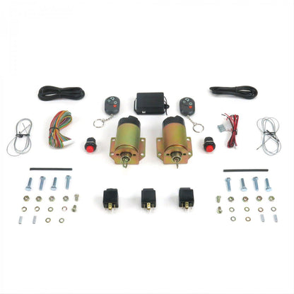 AutoLoc 4 Function 35lbs Remote Shaved Door Popper Kit AUTSVPRO34