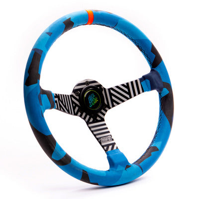 MPI Vaughan Gittin Jr Drift Steering Wheel - Blue MPI-DO-H60-VGJ/B