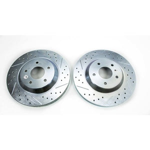 Baer Performance Slotted And Drilled Rotors Pair