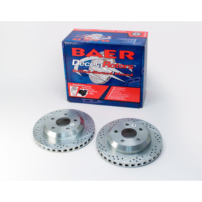 Baer Performance Slotted And Drilled Rotors Pair