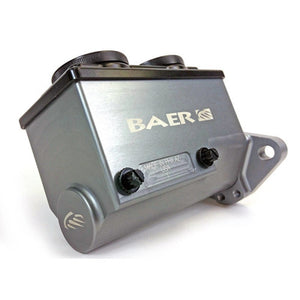 Baer Remaster Master Cylinder 1in Bore Left Port Gray