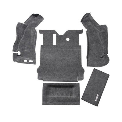 BedRug Jeep Cargo Liner - 2011+ Jeep JK 2 Door Rear 5 Pc Cargo Kit
