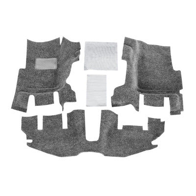 BedRug Jeep Floor Liner - 1997-06 TJ/LJ Front 3 Pc Floor Kit 