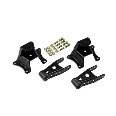 Bell Tech 4in Shackle & Hanger Kit 73-87 GM C10 Pick-Up 