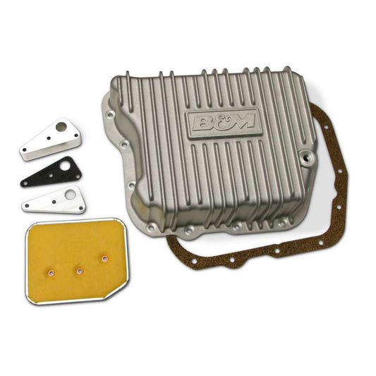 B&M 727 Cast Aluminum Transmission Pan 10280