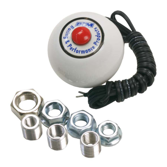 B&M Round Button Shifter Knob 46112