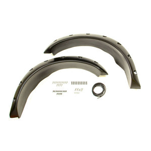 Bushwacker Fender Flares Cutout Style 2 Pc Front for 1999-07 Ford F-250/350/450/550 Super Duty