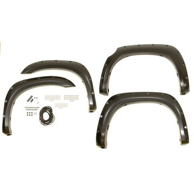 Bushwacker Fender Flares Pocket Style 4 Pc for 2007-13 Toyota Tundra