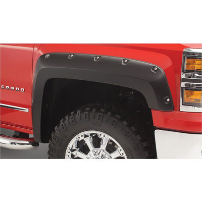 Bushwacker Fender Flares Pocket Style 4 Pc for 2007-14 Chevrolet Silverado 1500/2500HD/3500HD