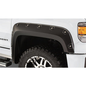 Bushwacker Fender Flares BOSS Pocket Style 4 Pc for 2007-13 GMC Sierra 1500