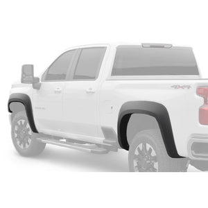 Bushwacker Fender Flares Extend-A-Fender Style 4 Pc for 2020-21 Chevrolet Silverado 2500HD/3500HD