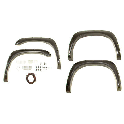 Bushwacker Fender Flares Pocket Style 4 Pc for 2002-09 Dodge Ram 1500/2500/3500