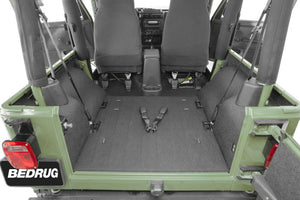 BedRug BedTred Jeep Cargo Kit - 1997-06 Jeep TJ