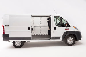 BedRug VanTred Cargo Mat Maxi - 2015+ Ford Transit - Side View